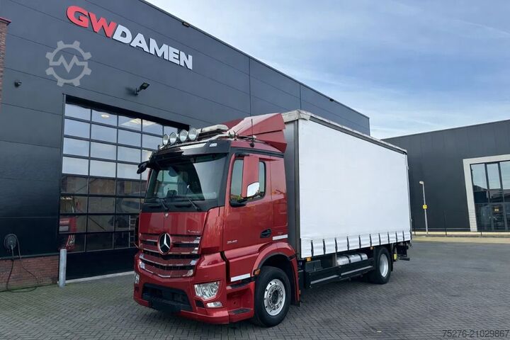 Раздвижной брезент Mercedes-Benz Antos 2146 Edscha,Schiebeplane,Retarder,Euro 6,...