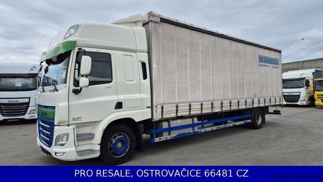 Бортовой грузовик с тентом DAF CF 310 FA SPACE CAB EURO 6 + PRITSCHE 8,94 M