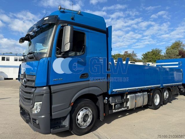 Бортовой грузовик с тентом MERCEDES-BENZ ACTROS 2548 L Pritsche 7,3 m offen*MIRROR-CAM