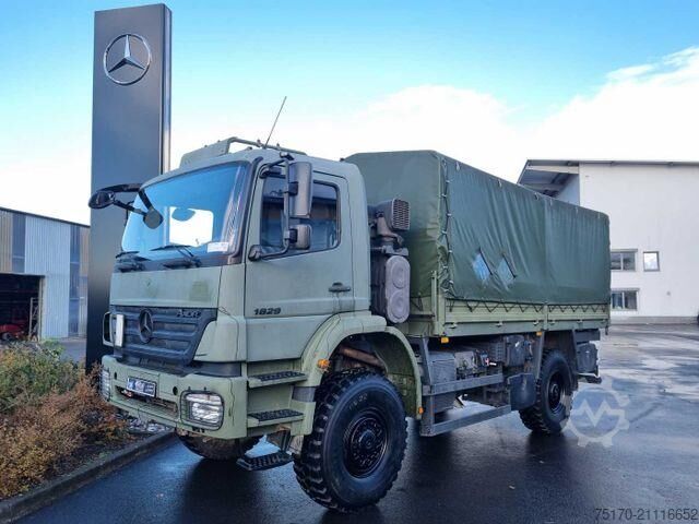 Раздвижной брезент Mercedes-Benz Axor 1829 A 4x4 Pritsche/Plane 10 Stück