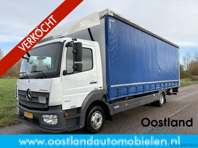 Раздвижной брезент Mercedes-Benz Atego 1221 Euro6 BL Automaat / Airco / Cruise C...