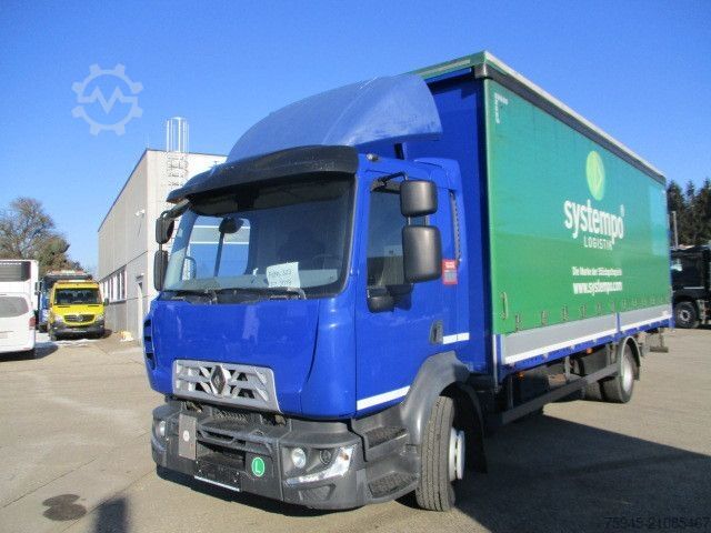 Бортовой грузовик с тентом RENAULT D12/280, LBW, TÜV 03/2026