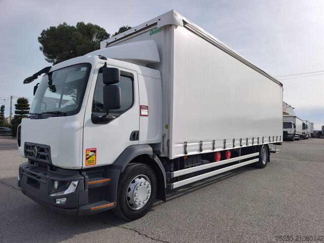 бортовой грузовик с тентом RENAULT 18.280 D EURO 6