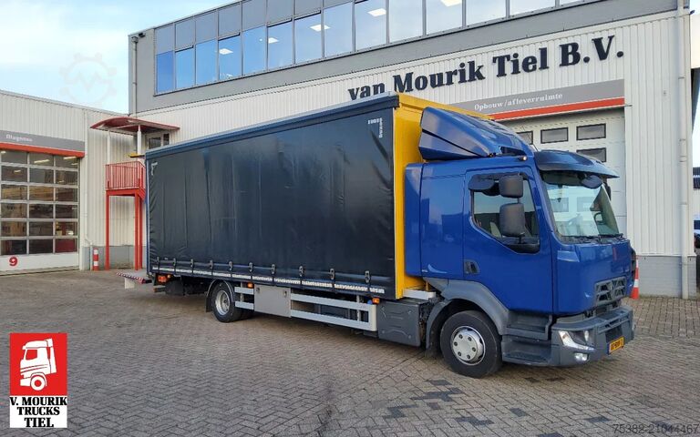 Раздвижной брезент Renault D 240.12 LOW P4x2 - EURO 6 - SCHUIFZEIL - 07-BVF-2