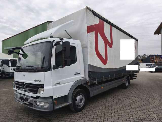 Тентовый кузов Mercedes-Benz Atego 818 Edscha Gardine Euro 4 4x2 (33)