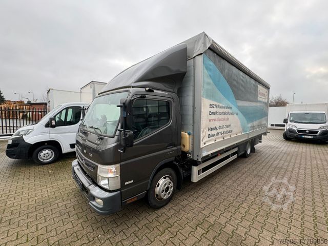 Бортовой грузовик с тентом FUSO Canter 9C18 Pritsche Plane mit Ladebordwand *Ahk