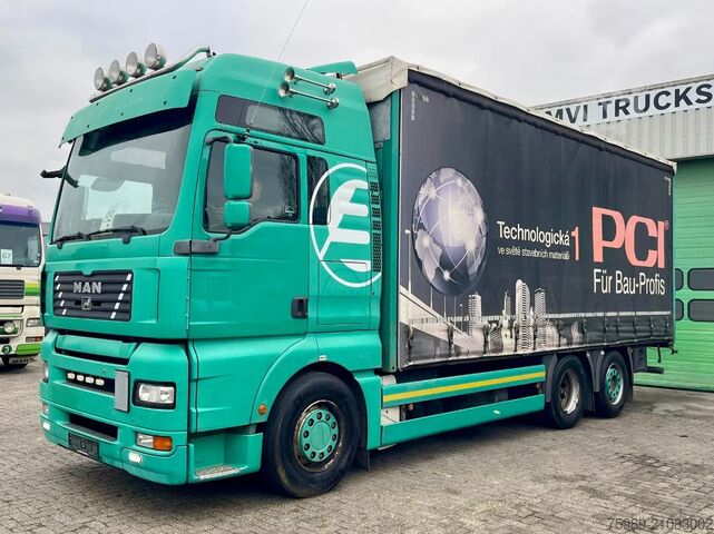Раздвижной брезент MAN TGA 26.410 6x2,TOP state! , RETARDER,  FRIGO