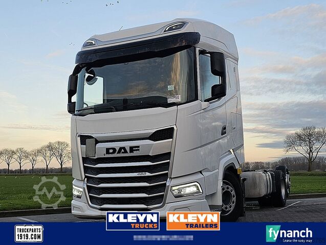 Шасси с кабиной DAF XG 480 6X2 INTARDER WB 505