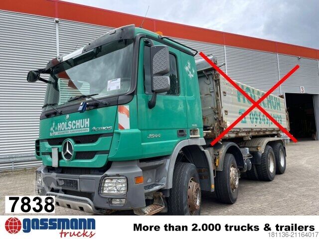 Шасси грузовика Mercedes-Benz Actros MP III 3544/8x4/4, 3 Pedale