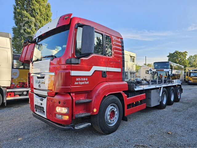 шасси грузовика MAN TGS 35.440 8X4-4BL Lift+Lenk Manual PTO