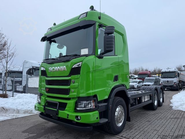 Шасси грузовика SCANIA R 590 B6x4HB Fahrgestell/!NEU!/Retarder/VOLLLUFT