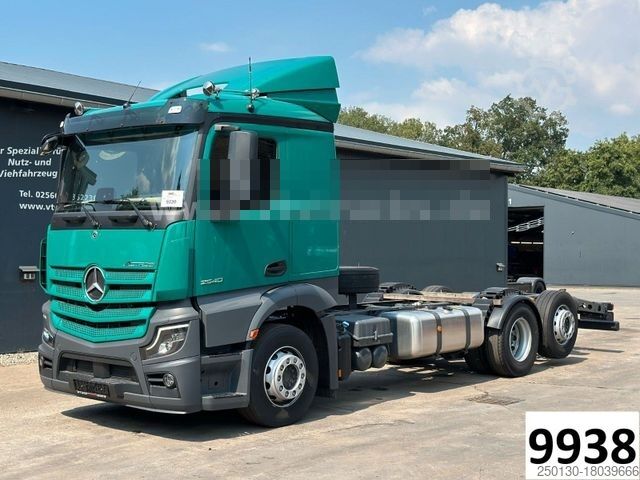 Шасси грузовика MERCEDES-BENZ Actros 2540 6x2 Lenk-/Lift Fahrgestell *NEU*