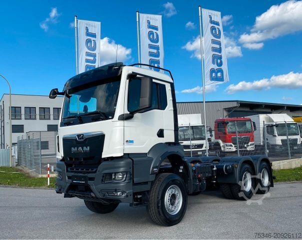 Шасси грузовика MAN TGS 33.520 BL 6x4 CH/33 to/RS 3,60 m/PTO/AHK/Neu