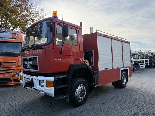 Шасси грузовика MAN F90 16.242 4X4 / Feuerwehr
