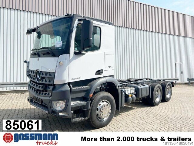 Шасси грузовика Mercedes-Benz Arocs 2642/45 K 6x4, Retarder, Motorabtrieb
