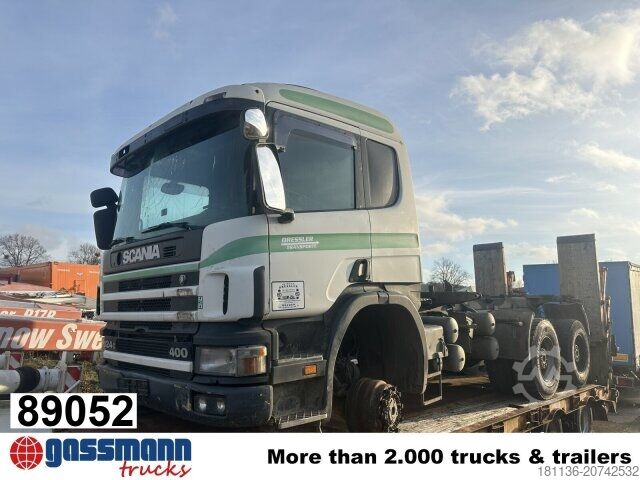 Шасси грузовика Scania 124C 400 6x6