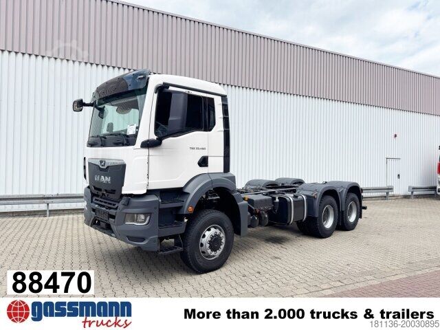 Шасси грузовика MAN TGS 33.480 6x6 BB CH, Hohe Bauart, Nebenantrieb