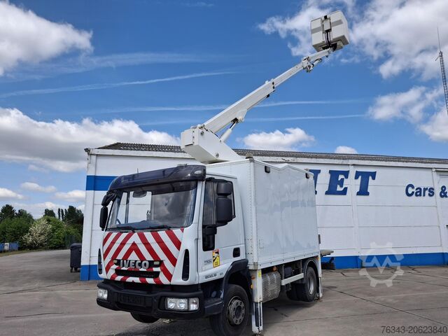 грузовик с подъемной платформой IVECO EUROCARGO ML 120EL19 - E6 - NACELLE 15 M