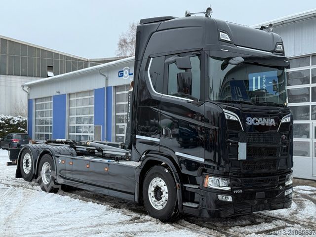 Крюковой мусоровоз SCANIA 770S 6x2 Abrollkipper MEILLER RK 21.70