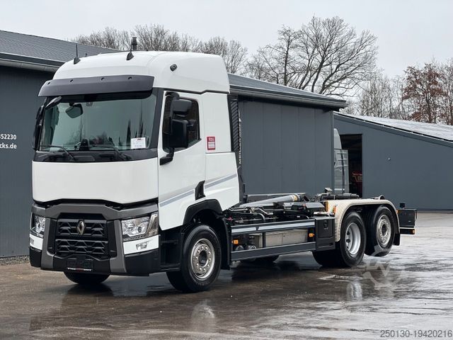 Крюковой мусоровоз RENAULT T480 6x2 Euro6 Meiller-Abrollkipper