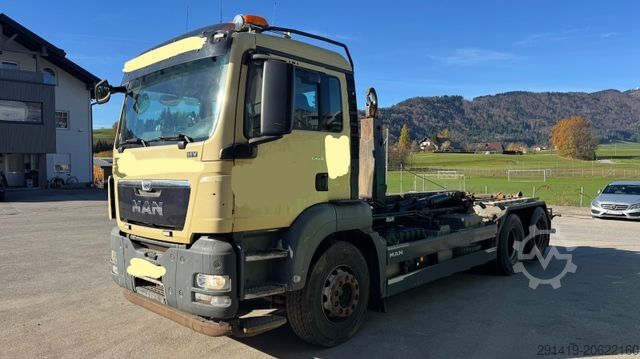 Крюковой мусоровоз MAN TGS 28.480 EEV 6x2 BL Abrollkipper Bj 2013