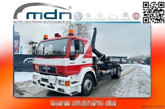 Крюковой мусоровоз MAN 18.290 4x2 Abrollkipper KRAN-Vorbereitung