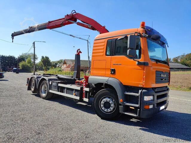 Система крюкообразных рычагов MAN TGA 28.310 Container / Fassi F130