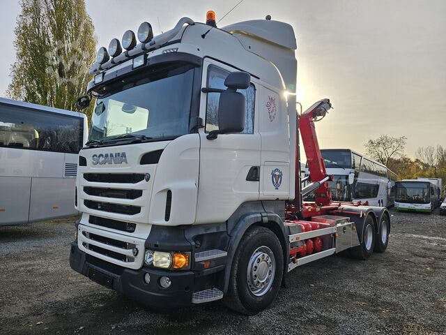 крюковой мусоровоз SCANIA R560LB6X4HNB JOAB L20 Luft/Luft