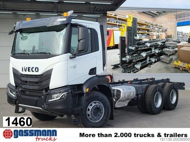 Крюковой мусоровоз Iveco X-Way AD300X46Z 6x4, Retarder, Navi