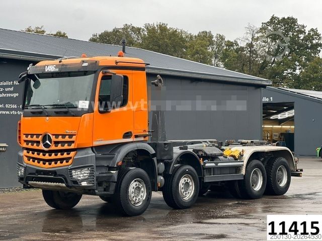 Крюковой мусоровоз MERCEDES-BENZ Arocs 4251 8x4 Meiler RK30.70K  Retarder Klima