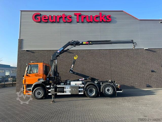 Система крюкообразных рычагов DAF CF 450 6X4H-4 BL  + HYVA HAAKARMSYSTEEM + HMF 1...