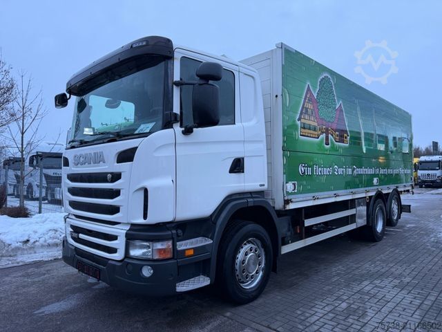 Грузовик для перевозки напитков SCANIA G360 Getränkeaufbau/Klima/LENKACHSE