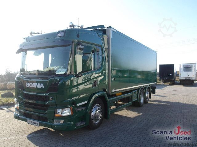 Грузовик для перевозки напитков Scania P 320 B6x2*4LB Getränkekoffer EWERS, 2xAHK, Lbw.