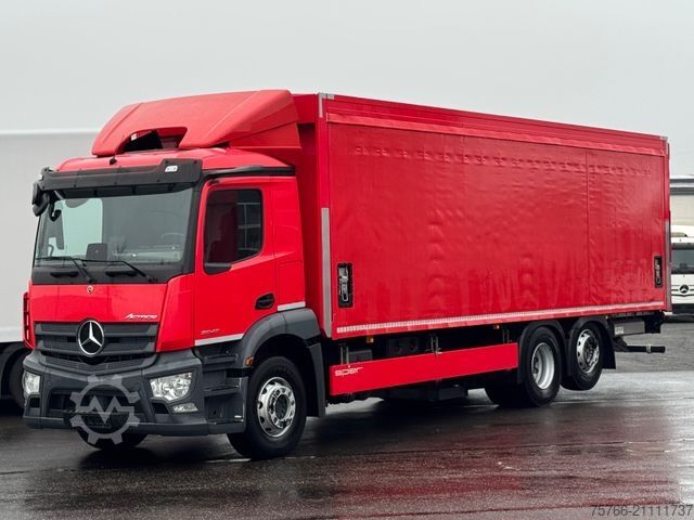 Грузовик для перевозки напитков MERCEDES-BENZ ACTROS 2543 / LBW / LENKACHSE / 21 PAL