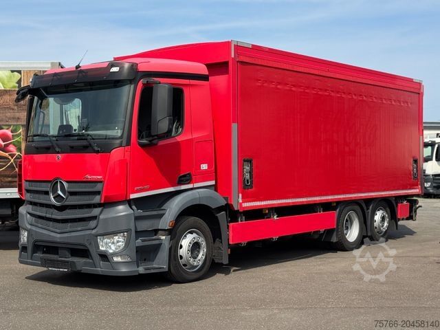 Грузовик для перевозки напитков MERCEDES-BENZ ANTOS 2540 L / LBW / AHK / LENKACHSE / KAMERA