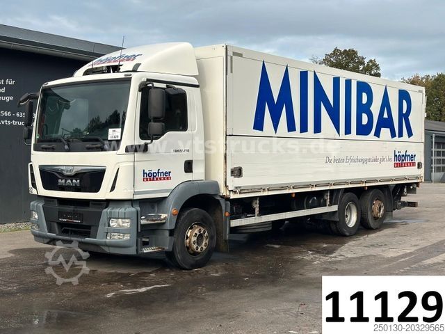 Грузовик для перевозки напитков MAN TGM 22.250 Getränkewagen mit Ladebordwand Euro6