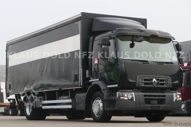 Грузовик для перевозки напитков RENAULT D Wide 18.320 Getränkewagen LBW Euro 6