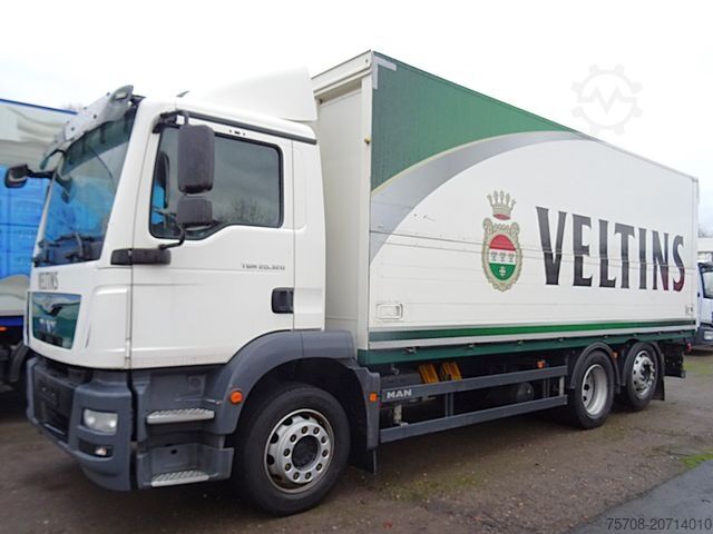 Грузовик для перевозки напитков MAN 26.360 TGS*Schwenkwand*20 Pal*Lift/Lenk*2,5t LBW