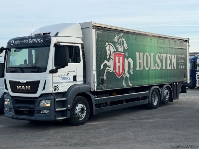 Грузовик для перевозки напитков MAN TGS 26.360 L / LBW / NAVI / LENKACHSE / 22 PAL