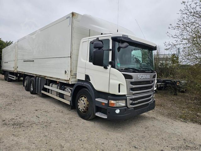 Грузовик для перевозки напитков SCANIA P400 mit Orten Schwenkwand und Orten Schwenkwand