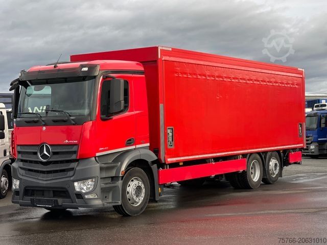 Грузовик для перевозки напитков MERCEDES-BENZ ANTOS 2540 L / LBW / AHK / LENKACHSE / 20 PAL