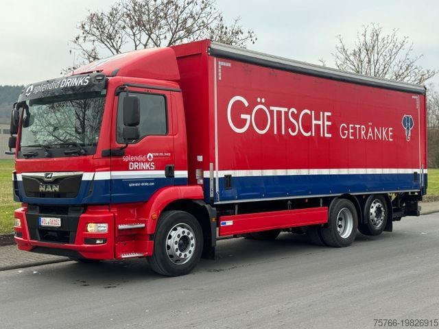 Грузовик для перевозки напитков MAN TGM 26.340 L / LBW / 2xAHK / LENKACHSE / 18 PAL