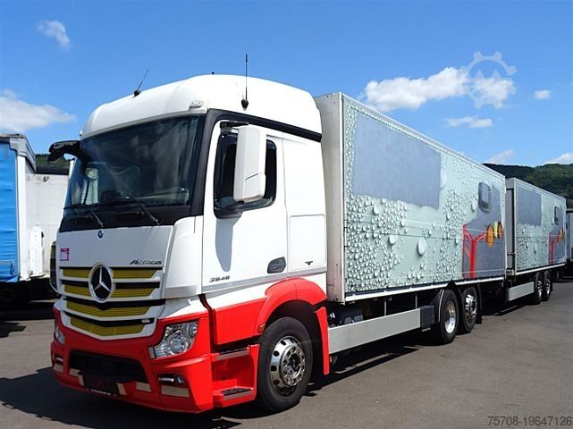 Грузовик для перевозки напитков MERCEDES-BENZ 2545 Actros*kpl Zug*durchladbar*NLA*2xLBW*38 Pal