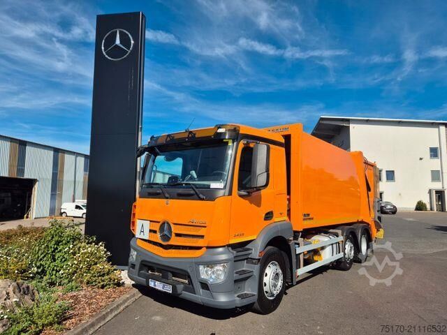 Автомобиль для сбора мусора Mercedes-Benz Actros 2533 L Faun Variopress II524 V19 Zoeller