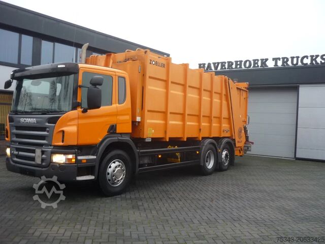 Автомобиль для сбора мусора Scania P320 6x2-4  euro 5   Garbage box Zoeller Medium...