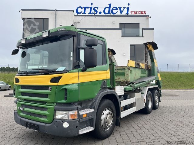 Самосвал SCANIA P360 6x2 Trösch Absetzkipper / Container