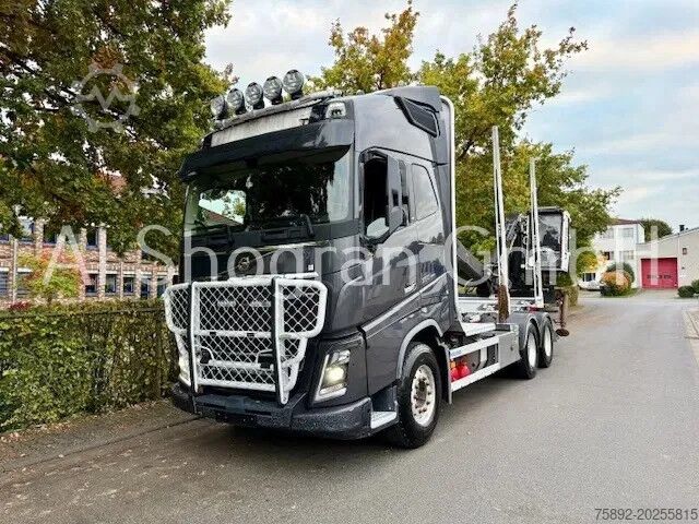Транспортировщик древесины Volvo FH 16.750 6x4/Kran Epsilon M110L80/Eu6/Liftachs