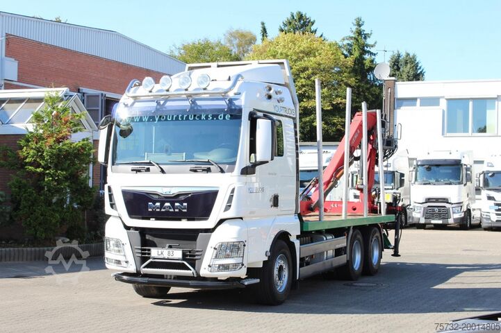 Лесовоз MAN TGX 33.560 D38Motor 6x4 Intarder KESLA-Holzkran