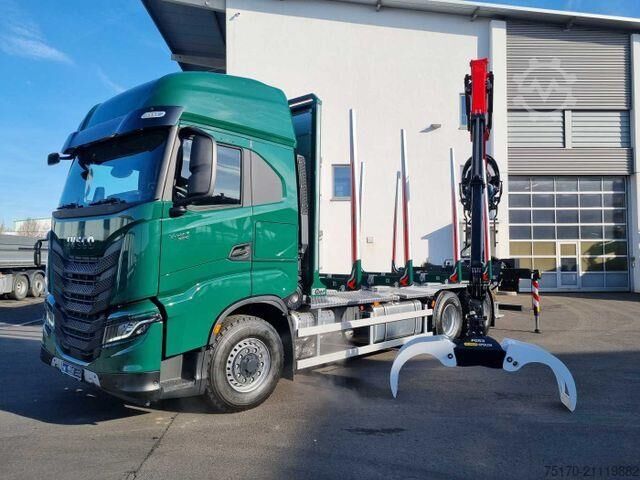 Транспортировщик древесины Iveco X-Way AS300X57 Z/P HR ON+ 6x4 (6x6 Hi Traction)