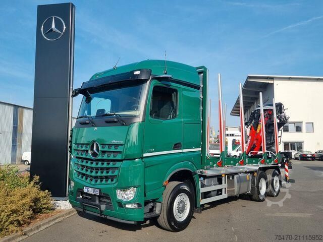 Транспортировщик древесины Mercedes-Benz Arocs 2751 L 6x2/4 HAD Palfinger Epsilon TZ12